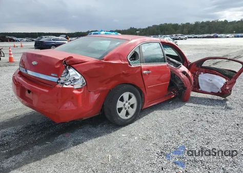 2010 Chevrolet Impala Lt z USA, uszkodzony, nr VIN 2G1WB5EK1A1165601